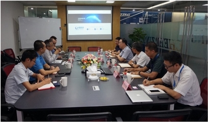 紫光集團高層到訪騏俊股份，共探網絡技術發展新機遇
